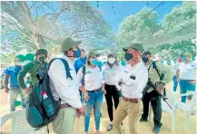  ?? Foto cortesía para La Opinión ?? Emilio Archila y su equipo de trabajo llegaron ayer al Catatumbo, en donde liderarán una agenda de trabajo hasta el jueves. /