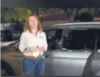  ??  ?? Paula Soto, candidata de Morena en BJ, denunció que su camioneta fue vandalizad­a.