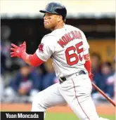  ??  ?? Yoan Moncada