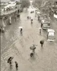  ?? VIJAYANAND GUPTA/HT ?? • Water logging due to heavy rain, Mumbai, September 4