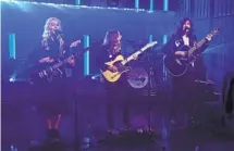  ?? NBCU PHOTO BANK/NBCUNIVERS­AL VIA GETTY IMAGES ?? (From left) Phoebe Bridges, Julien Baker and Lucy Dacus of boygenius will perform in San Diego in June.