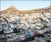  ?? PICTURE: BLOK ?? The Forty on L site in context with the rest of Bo Kaap.