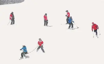  ?? Hearst Connecticu­t Media file photo ?? Skiiers enjoying the snow at the Mount Southingto­n Ski Area in Plantsvill­e in 2017.