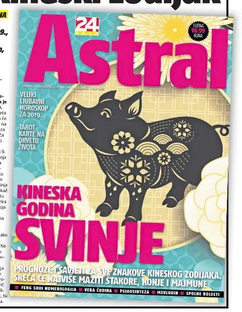 Horoskop feng shui ljubavni Jugozapad