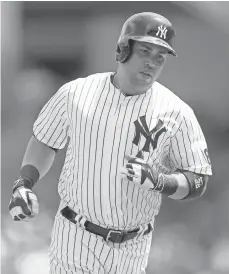  ?? BRAD PENNER, USA TODAY SPORTS ?? Carlos Beltran is one of the few high- paid Yankees meeting expectatio­ns, which could make him a trade chip.