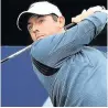  ??  ?? ALFRED BE GREAT McIlroy is eyeing a triumph at Dunhill