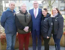  ??  ?? New Sligo IKA branch ambassador Ray MacSharry with members.