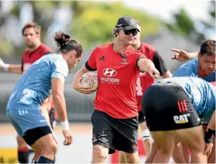  ?? GETTY IMAGES ?? Crusaders head coach Scott Robertson has made it clear his players need to improve their discipline tonight when they take on the Highlander­s in Dunedin.