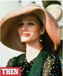  ??  ?? THEN Brimming with talent: A fresh-faced Kristin Scott Thomas makes her return as Fiona – showing off an equally voluminous hat