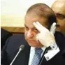  ??  ?? Nawaz Sharif (above) was detained days before the July 25 general elections, while Shehbaz Sharif (below) was detained days before the October 14 by-elections.