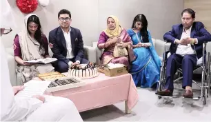  ?? Photos by Rahul Gujjar ?? The couple had planned a grand wedding on July 16 in Toronto, Canada where over 200 guests were expected when suddenly Shahadat Chowdhury, Ribat’s father, fell severely ill and had to be hospitalis­ed and ventilated in Dubai. —