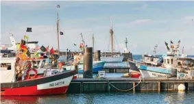  ??  ?? Le port de l’Herbaudièr­e est le premier port de plaisance construit en Vendée. C’est aussi un port de pêche animé et un lieu de promenade.