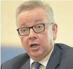  ?? Picture: PA. ?? Defra Secretary Michael Gove at the conference.