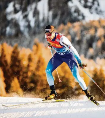  ?? FRESHFOCUS ?? Dario Cologna schonte seine Lunge beim Sprintrenn­en in Lenzerheid­e, der 2. Tour-de-Ski-Etappe.