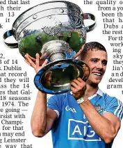  ??  ?? TRUE BLUE: Dublin’s Paul Mannion