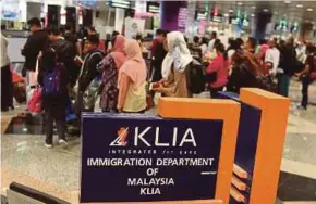  ??  ?? KLIA has steadily achieved its target of being a regional hub but it is time to relook at some of the areas of management efficiency, such as faster immigratio­n clearance.