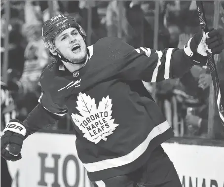  ?? FRANK GUNN/ THE CANADIAN PRESS ?? The Toronto Maple Leafs’ front office has been ramping up the pressure on William Nylander to end his holdout.