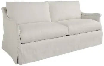  ?? LEE INDUSTRIES ?? Designer Iantha Carley replaced her old sofa with this new white one from Lee Industries after realizing her house needed a comfier couch-surfing zone.