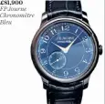  ?? ?? £81,900
FP Journe Chronomètr­e Bleu