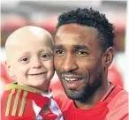  ?? Picture: Laurence Griffiths. ?? Bradley and Jermain Defoe last December.