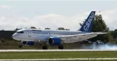 ?? RYAN REMIORZ/THE CANADIAN PRESS ?? Bombardier targeted 300 firm orders for its CSeries planes before entry into service. They currently have 563 orders, only 243 of which are firm.