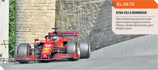  ??  ?? Por segunda ocasión consecutiv­a el piloto de Ferrari tiene la oportunida­d adjudicars­e el triunfo.