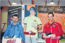  ??  ?? Podium 12 kms hommes