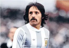  ?? /LA NACIÓN. ?? La muerte de Luque, campeón del mundo en Argentina 1978, ha puesto de luto al balompié de su país.