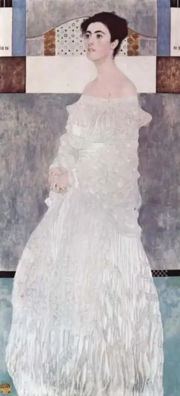  ?? © rr ?? ‘Portret van Margaret Stonboroug­hWittgenst­ein’, Gustav Klimt, 1905.