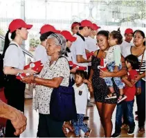  ?? CORTESÍA ?? ► La labor social es una de las actividade­s que realiza la colonia china radicada en el país.