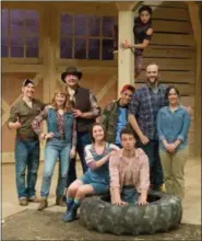  ?? PHOTO BY MARK GARVIN ?? Ensemble in Arden Theatre Company’s “Charlotte’s Web.”