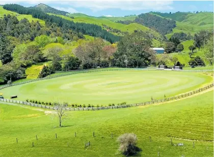  ?? Photo / Waipuna Valley Cricket Club ?? Waipuna Valley Cricket Club’s Stud Oval where they will face Kaipaki inMarch.