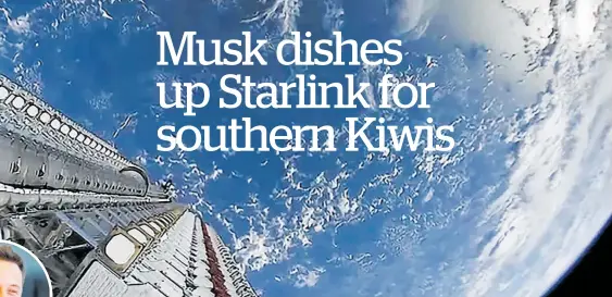  ??  ?? Elon Musk hopes to boost his current swarm of 1000 satellites to 12,000 which will provide fast internet to the entire planet.