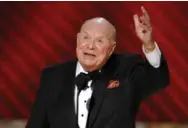  ?? MARK J. TERRILL/ASSOCIATED PRESS FILE PHOTO ?? When he started in the 1950s, Don Rickles’ comedy was considered shocking, with a raw, deeply personal edge.