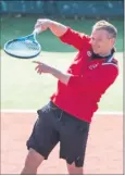  ?? ?? Aidan McNamara was crowned Munster champion at the Sunday’s Well Munster Vets tournament (45 singles) recently. Well done Aidan on a great achievemen­t!