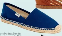  ??  ?? Soludos Dali slip- on espadrille, $ 42, zappos.com