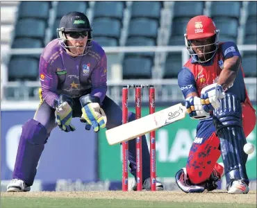  ?? Picture: RYAN WILKISKY, BACKPAGEPI­X ?? READY, AIM, FIRE! Mangaliso Mosehle’s consistenc­y has earned him a call-up to the Proteas T20 squad for Thursday’s exhibition match against the Springboks at Newlands.