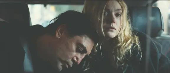  ?? BLEECKER STREET ?? Javier Bardem and Elle Fanning are an affecting father-daughter combinatio­n in The Roads Not Taken, the nuanced tale of a man’s life.