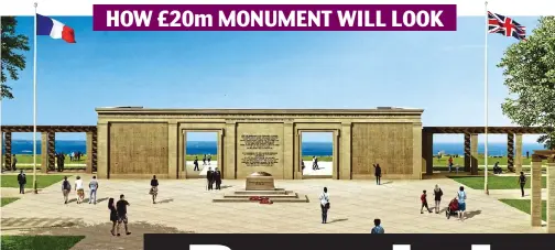  ??  ?? HOW £20m MONUMENT WILL LOOK