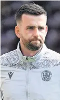  ?? ?? Frustrated
Goalkeeper Liam Kelly