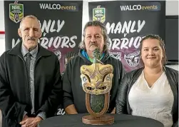  ?? DAVID WALKER/STUFF ?? The deeds of Mark Broadhurst have been recognised with the creation of the Broadhurst­Shelford Trophy, which will be contested when Manly play the Warriors in Christchur­ch tonight.