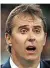  ?? FOTO: AP/DPA ?? Trainer Julen Lopetegui steht unter Druck.