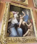 ?? ?? A painting by the renowned Raphael (Rafaello Sanzio) who with Leonardo da Vinci and Michelange­lo, forms the traditiona­l trinity of great masters of the Renaissanc­e.