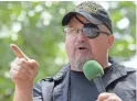  ?? SUSAN WALSH/AP FILE ?? Rhodes told jurors that there was no plan for the Oath Keepers to attack the Capitol on Jan. 6, 2021, and said his followers who went inside acted “stupid.”
