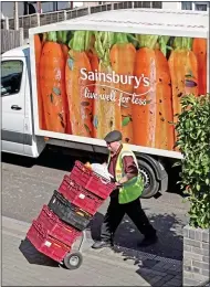  ?? ?? SENT ASTRAY: Sainsbury’s told the 87-year-old to go and pick up the food herself