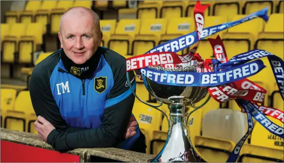  ??  ?? David Martindale believes preparing for the Betfred Cup Final as normal will give Livi the best chance of a result