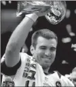  ?? AP/JULIO CORTEZ ?? Baltimore Ravens quarterbac­k
Joe Flacco is only 28 but he already has as many career playoff victories and Super Bowl titles as Peyton Manning.