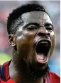  ??  ?? Green light: Aurier has his work permit