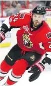  ?? JEAN LEVAC ?? Forward Viktor Stalberg has been out of the Ottawa Senators’ lineup since May 9.