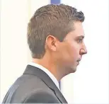  ?? CARRIE COCHRAN, THE CINCINNATI ENQUIRER ?? Former University of Cincinnati police officer Ray Tensing is charged with murder in the death of motorist Sam DuBose.